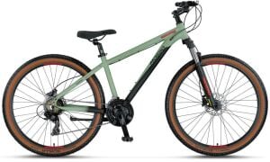 Mosso Wildfire 27.5 LTD H 16 Kadro Hidrolik Disk Fren Dağ Bisikleti (155 / 175 cm arası boy) Mat Yeşil