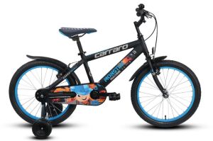 Carraro Monster 20 Jant Erkek Çocuk Bisikleti (115 ile 140 cm arası boy) Siyah Gri Mavi