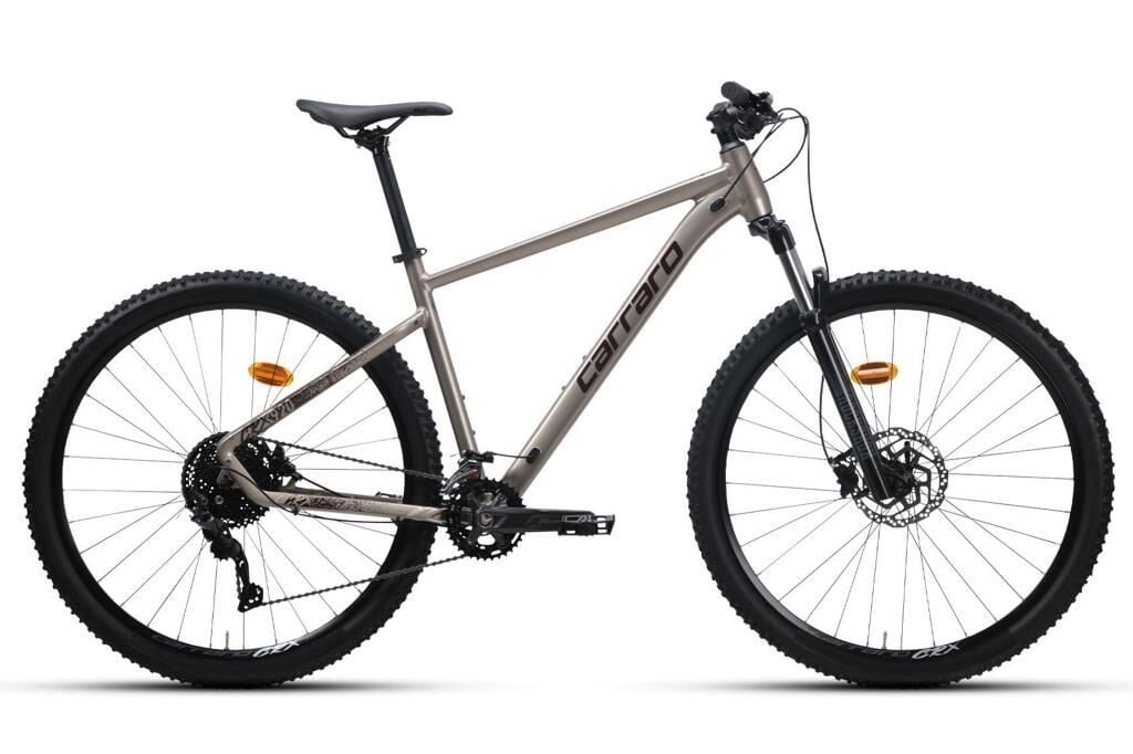 Carraro Crx 920 29 Jant 52 Kadro 20 Vites Dağ Bisikleti (180 cm üstü boy) Kızıl Gümüş Bordo