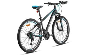 Kron Vortex 4.0 26V Pabuç Fren 21 Vites Dağ Bisikleti (145-165 cm arası boy) Siyah Mavi