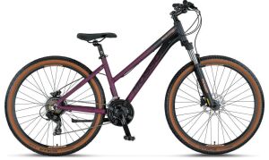 Mosso Wildfire 27.5 H Kadın Bisikleti 16 Kadro Hidrolik Disk Fren (155 / 175 cm arası boy) Mat Mor