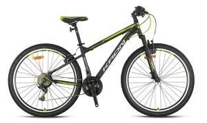 Kron Vortex 4.0 26V Pabuç Fren 21 Vites Dağ Bisikleti (145-165 cm arası boy) Siyah Sarı