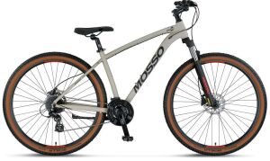 Mosso Raceline 29 H 18 Kadro Hidrolik Fren 24 Vites Dağ Bisikleti (175 cm üstü boy) Sand Grey Kum Gri