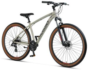 Mosso Raceline 29 H 18 Kadro Hidrolik Fren 24 Vites Dağ Bisikleti (175 cm üstü boy) Sand Grey Kum Gri