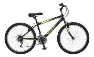 SALCANO EXCEL 24 Pabuç Fren Dağ Bisikleti (140 cm üstü boy) Siyah Sarı