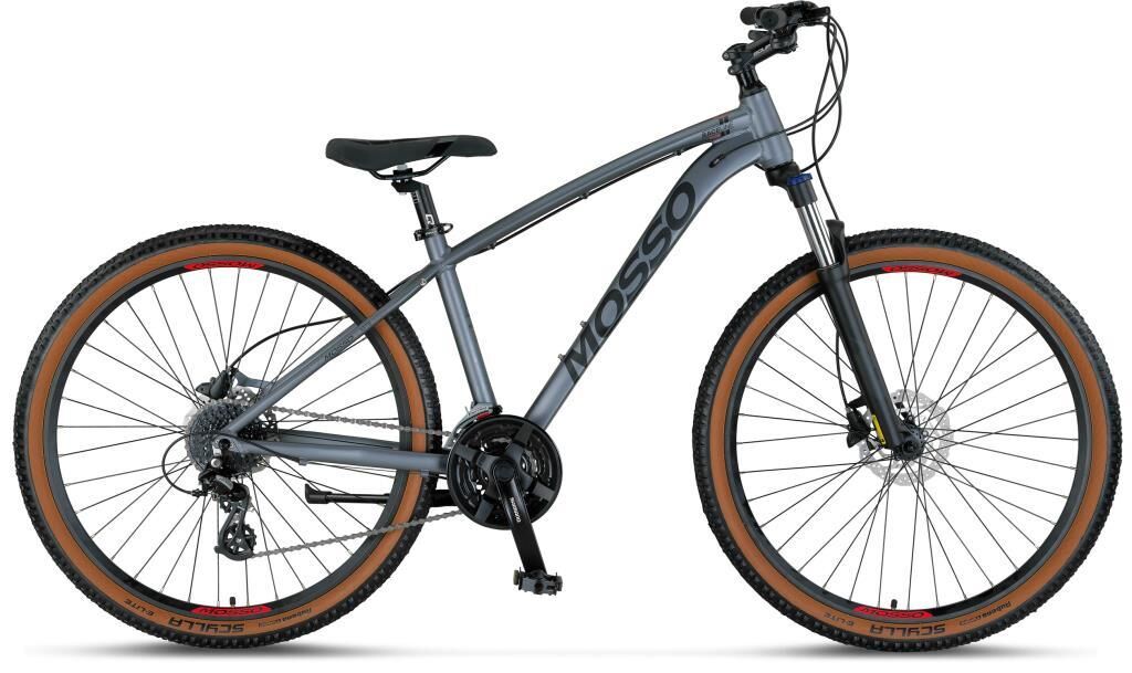 Mosso Raceline 27.5 H 16 Kadro Hidrolik Fren 24 Vites Dağ Bisikleti (155 / 175 cm arası boy) Mat Antrasit