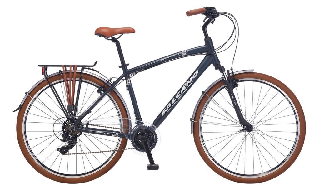 Salcano Sarejevo 700V 28 Jant Pabuç Fren Amortisörlü Şehir Bisikleti (175 cm üstü boy)