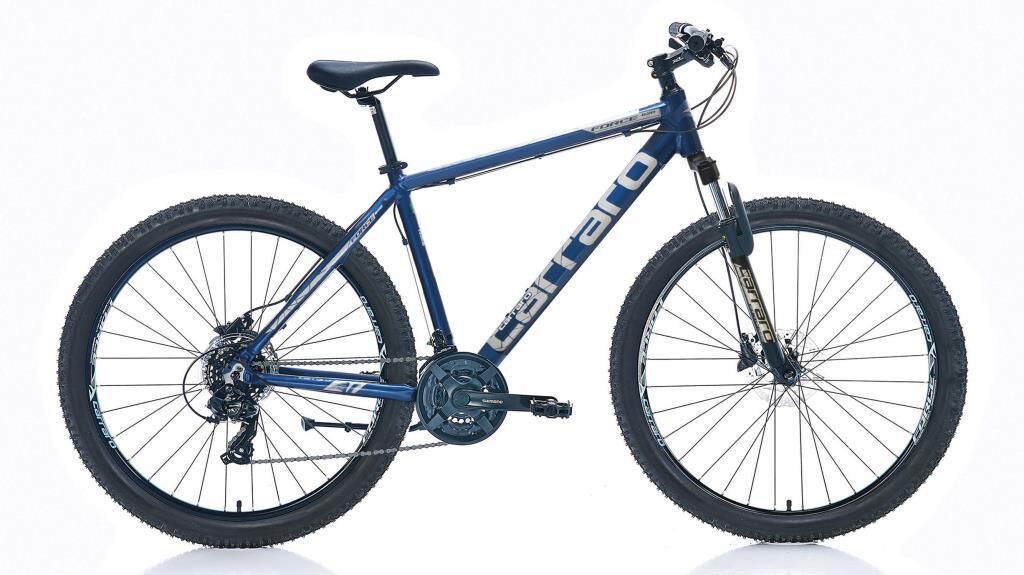 Carraro Force 720 27.5 Jant, Hidrolik Fren, 21 Vites Dağ Bisikleti 48 Kadro (175 cm üstü boy) Metalik Mavi Gümüş