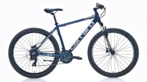 Carraro Force 720 27.5 Jant, Hidrolik Fren, 21 Vites Dağ Bisikleti 48 Kadro (175 cm üstü boy) Metalik Mavi Gümüş