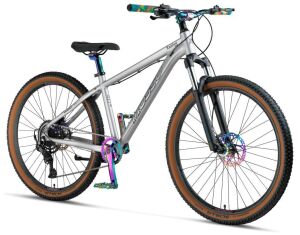Mosso Rainbow  27,5 Cues 9S 18 Kadro Hidrolik Disk Fren Dağ Bisikleti (170 ile 180 cm arası boy) Mat Gümüş