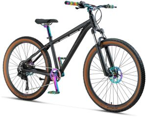 Mosso Rainbow  27,5 Cues 9S 16 Kadro Hidrolik Disk Fren Dağ Bisikleti (155 ile 175 cm arası boy) Mat Siyah