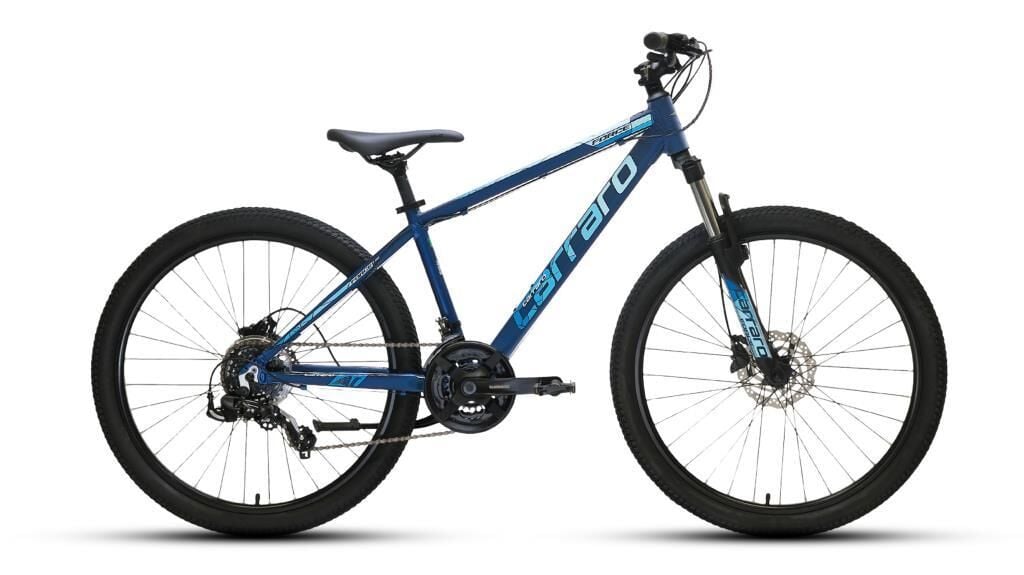 Carraro Force 620 26 Jant, Hidrolik Fren, 21 Vites Dağ Bisikleti 38 Kadro (150/170 cm arası boy) Mat Koyu Mavi Açık Mavi Gümüş