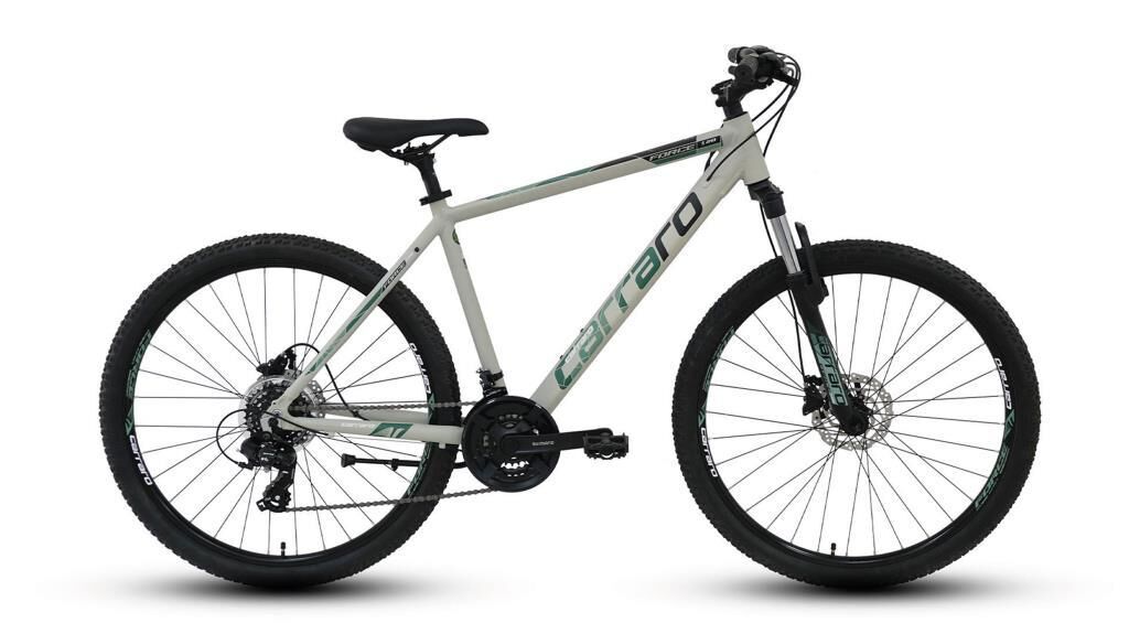 Carraro Force 620 26 Jant, Hidrolik Fren, 21 Vites Dağ Bisikleti 38 Kadro (150/170 cm arası boy) Mat Gri Yeşil Siyah