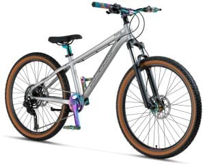 Mosso Rainbow  26 Cues 9S 14 Kadro Hidrolik Disk Fren Dağ Bisikleti (155 ile 175 cm arası boy) Mat Gümüş