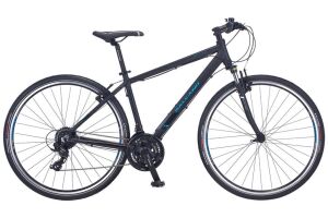 Salcano City Life 21S V 20 Kadro Şehir Bisikleti (180cm üstü boy) Siyah Mavi