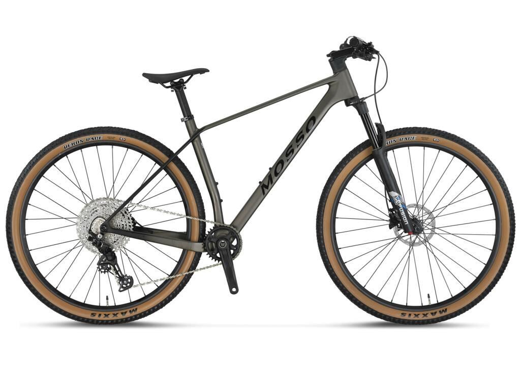 Mosso Lantop 612 Plus (carbon) 29 Jant 17 Kadro 1x12 Vites Hidrolik Fren Dağ Bisikleti (170 ile 180 cm arası boy) Siyah Gri