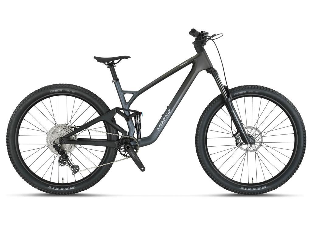 Mosso Titan 612 Carbon 29 Jant 17 Kadro 1x12 Vites Hidrolik Fren Dağ Bisikleti (165 ile 175 cm arası boy) Siyah Gri