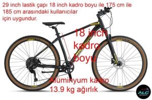 Mosso Gold Edition 29 Jant Cues 18 Kadro Dağ Bisikleti 9 Vites (175-185 cm arası boy)