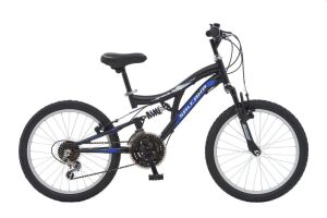 Salcano Hector 20 Pabuç Fren Çocuk Bisikleti (120 / 145 cm arası boy) Siyah Mavi