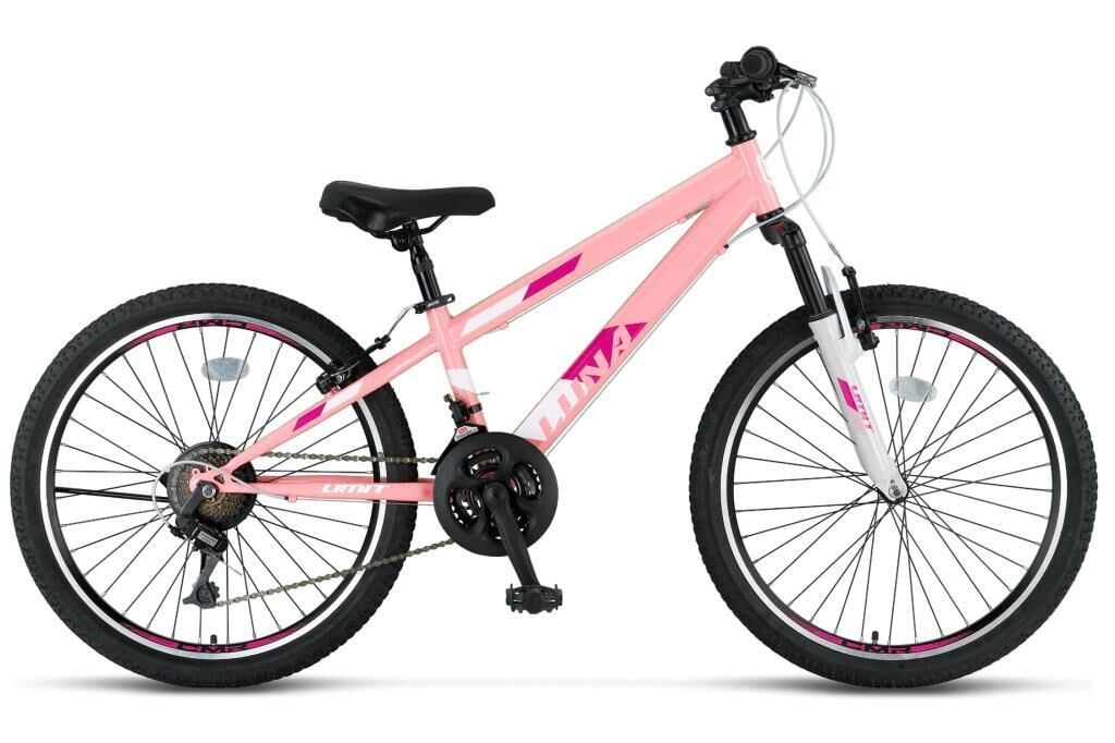 Ümit Luna 24 Jant Genç Kız Bisikleti 2469 (135-160 cm arası boy) Toz Pembe