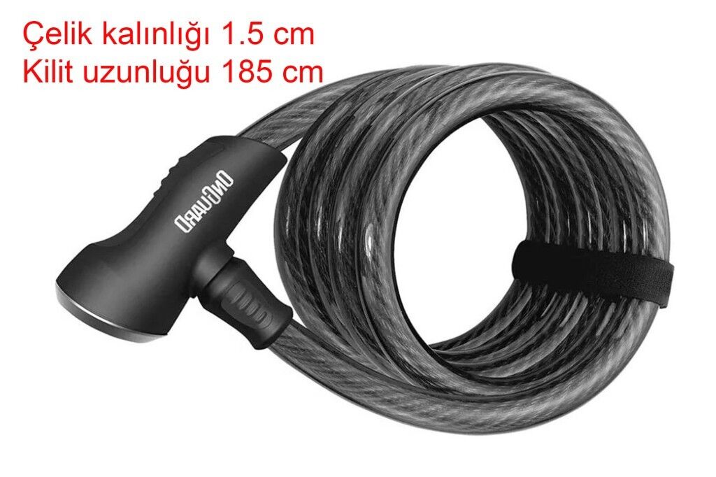 Onguard Anahtarlı Bisiklet Kiliti 8027 X Doberman Siyah