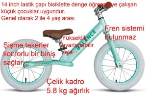 Ümit Balance 14 Jant Denge Bisikleti 1405 (2 ile 4 yaş arası) Mint
