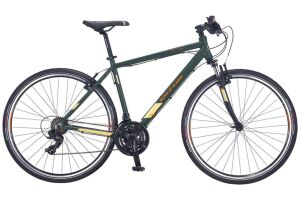 Salcano City Life 21S V 18 Kadro Şehir Bisikleti (170 cm üstü boy) Haki Yeşil