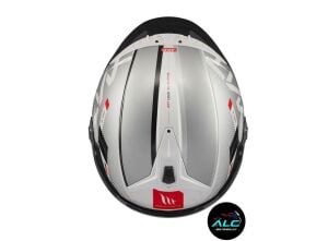 MT Helmets Cosmo SV  Silence  Motosiklet Açık Kask ECE 22.06 ve DOT sertifikalı Alc Motosiklet Beyaz Gri - MEDIUM
