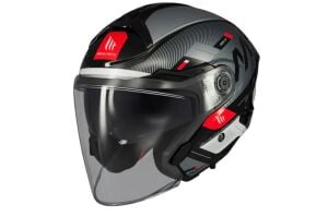 MT Helmets Cosmo SV  Silence  Motosiklet Açık Kask ECE 22.06 ve DOT sertifikalı Alc Motosiklet Füme - MEDIUM