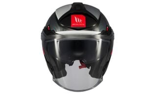 MT Helmets Cosmo SV  Silence  Motosiklet Açık Kask ECE 22.06 ve DOT sertifikalı Alc Motosiklet Füme - MEDIUM