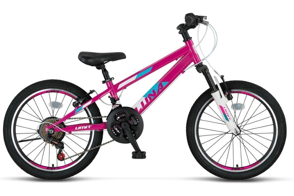 Ümit Luna 20 Jant Kız Çocuk Bisikleti 2069 (120-140 cm arası boy) Pembe Turkuaz