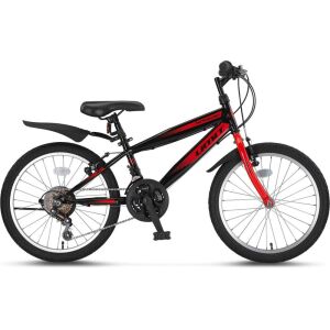 Ümit Speedo 20 Jant Vitesli Çocuk Bisikleti 2067 (115-140 cm arası boy) Siyah Kırmızı