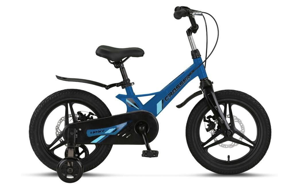 Ümit Crosser 2D 16 Jant Disk Fren Erkek Çocuk Bisikleti 1617 (100 ile 120 cm arası boy) Indigo Mavi