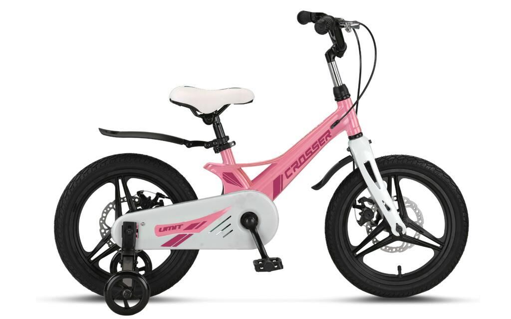 Ümit Crosser 2D 16 Jant Disk Fren Kız Çocuk Bisikleti 1618 (100 ile 120 cm arası boy) AÇIK PEMBE