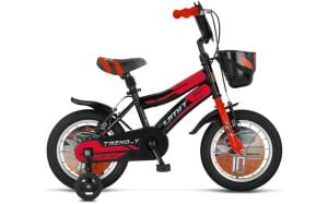 Ümit Trend-Y 12 Jant Erkek Çocuk Bisikleti 1202 (80-100 cm arası boy) Siyah Kırmızı