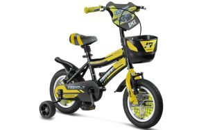 Ümit Trend-Y 12 Jant Erkek Çocuk Bisikleti 1202 (80-100 cm arası boy) Siyah Sarı