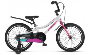 Ümit Motion V 20 Jant Kız Çocuk Hafif Bisiklet 2074 (115-140 cm arası boy) Beyaz Pembe