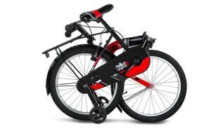 Ümit Picolo 20 Jant Katlanır Çocuk Bisikleti 2019 (115 ile 140 cm arası  boy) Siyah Kırmızı