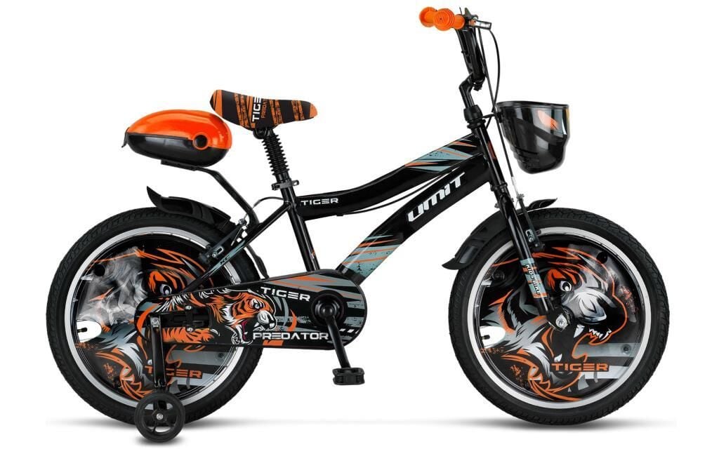 Ümit Tiger 20 Jant Erkek Çocuk Bisikleti 2045 (115-140 cm arası boy) Siyah Turuncu