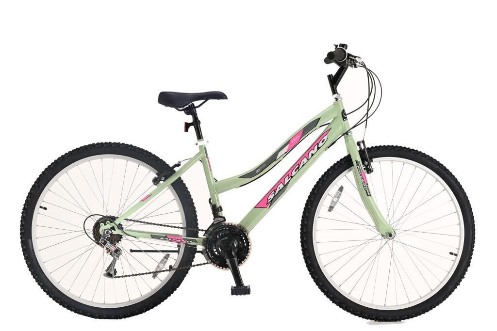 Salcano Excel 26 Lady Pabuç Fren Kadın Bisikleti (155 cm üstü Boy) Mint