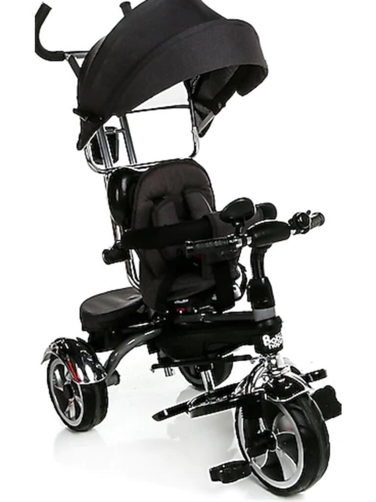 Babyhope BH-9500 Star Ebeveyn Kontrollü Bisiklet Siyah