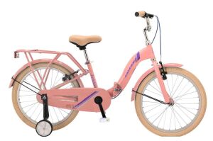 Salcano Flyer 20 Folda Katlanabilir Çoçuk Bisikleti (120 ile140 cm arası boy) Pudra Pembe