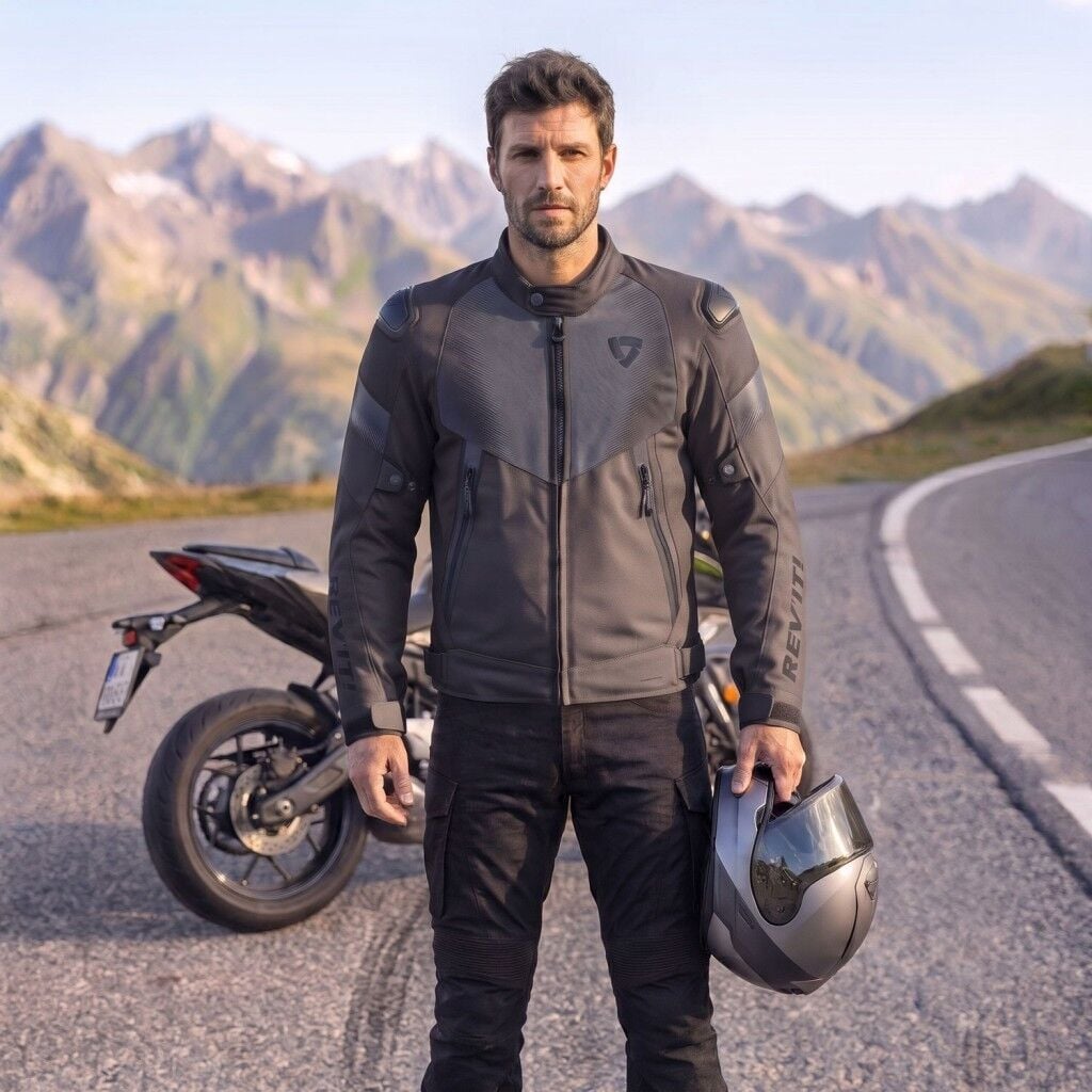Revit Control H2O Su Geçirmez Motosiklet Montu Aa Sertifikalı Ce Korumalı Alc Motosiklet
