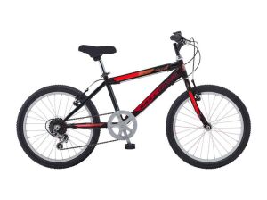Salcano Excel 20 Jant Vitesli Çocuk Bisikleti (120/145 cm boy) Siyah Kırmızı