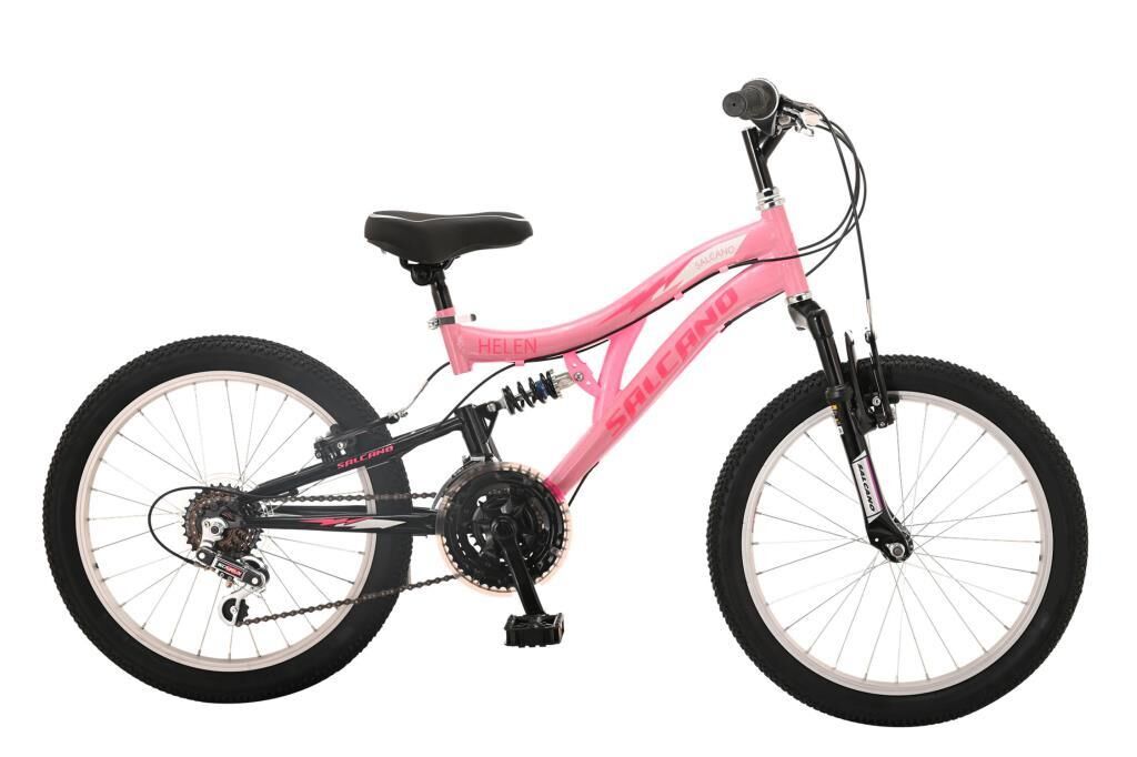 Salcano Helen 20 Jant Vitesli Kız Çocuk Bisikleti (120 cm ile  145 cm arası boy) Pudra Pembe