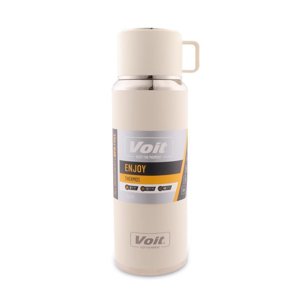 Voit Enjoy Termos 750ML Beyaz