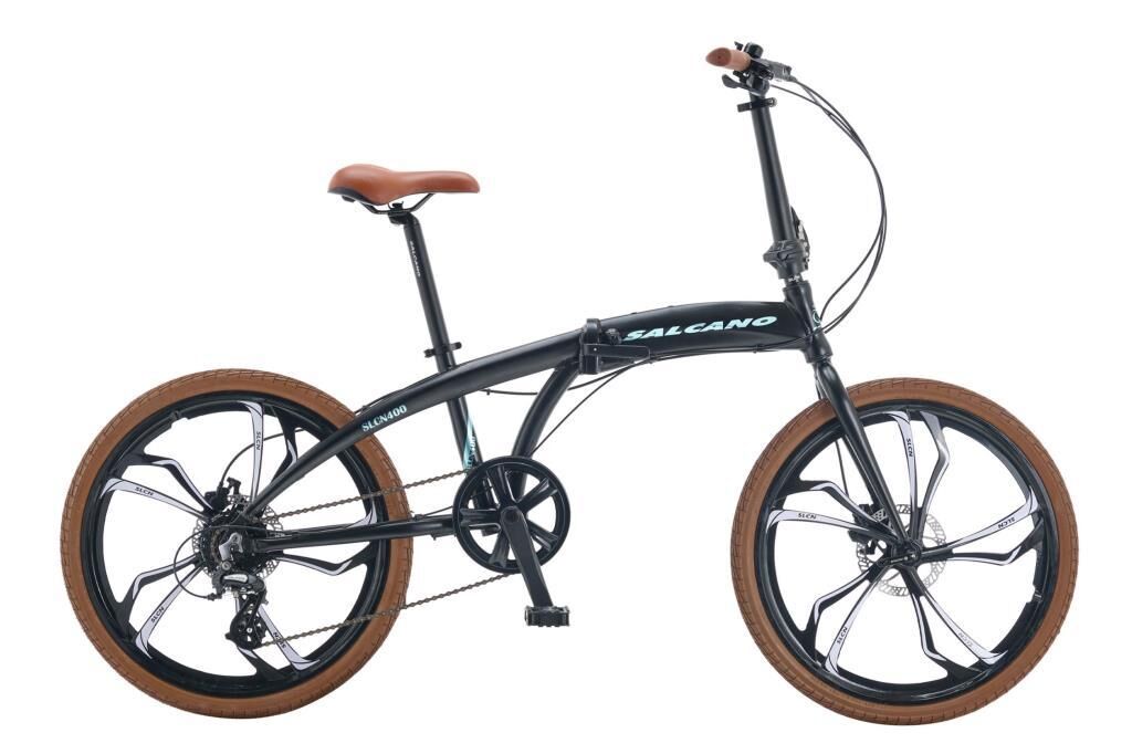 Salcano Slcn 400 HD 8 Vites, 24 Jant Hidrolik Fren Katlanır Bisiklet