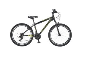 Salcano Lion 24 Jant Çocuk Bisikleti (135-155 cm boy) Siyah Sarı Beyaz