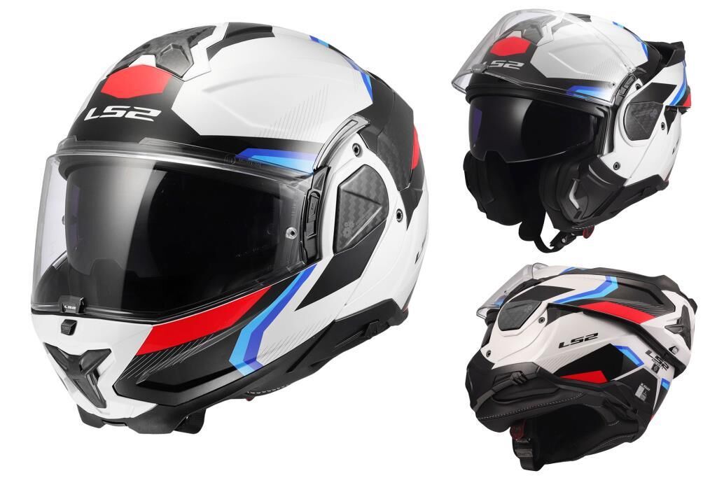 LS2 Advant 2 Triple Çene Açılır Motosiklet Kaskı ECE 22.06 sertifikalı