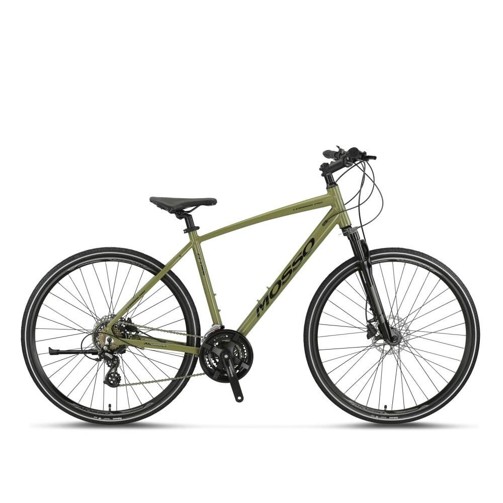Mosso Legarda Pro X21 MSM H Şehir Bisikleti 21 Vites 46 Kadro (165 cm üstü boy) Yeşil Siyah